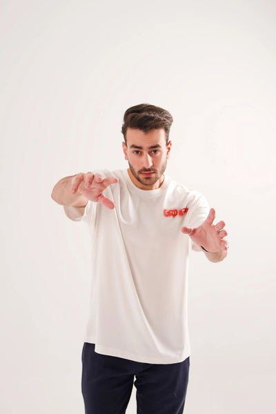 Men’s Down-Shoulder Cotton T-Shirt