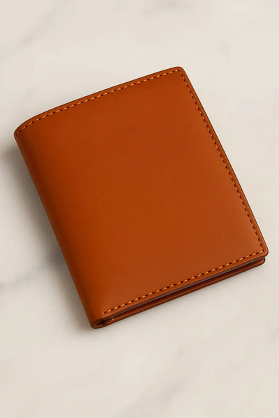 Minimalist RFID Leather Wallet – Slim & Secure Design