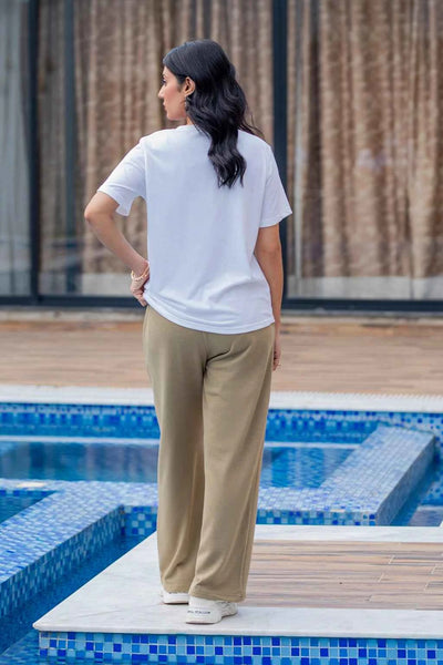 Nomad Luxe Trouser – Soft Stretch with a Wide-Leg Fit