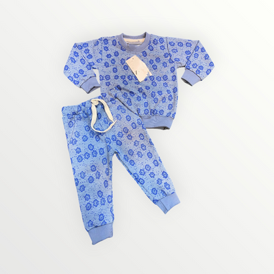 Girls Winter Track Suit Blue