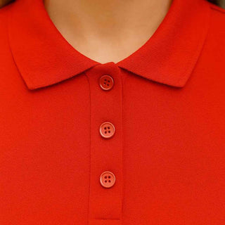 Polo with Slim Red Polo Shirt - Stylish and Comfortable Attire - Ecowears.pk