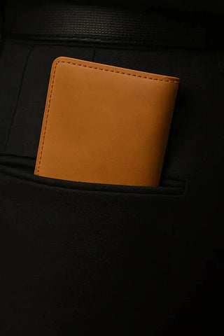 Premium Tan Leather Wallet (Save Extra 400) - Ecowears.pk