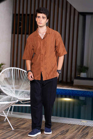 Relaxed Fit Black Trouser - Lightweight Cotton - Ecowears.pk