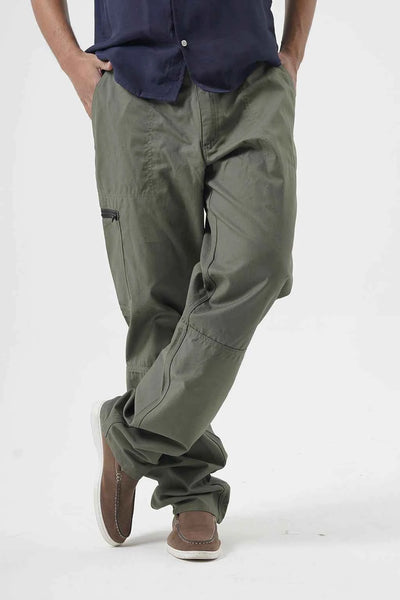 Sleek Olive Green Cargo Pants with Urban Edge Style Vibe