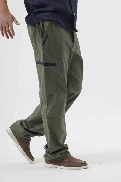 Sleek Olive Green Cargo Pants with Urban Edge Style Vibe