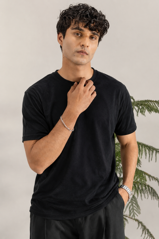 Basic Black T-Shirt – Regular Fit Ecowear Store Shirt
