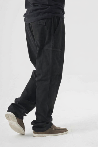 Black Cargo Pants Ecowears.pk