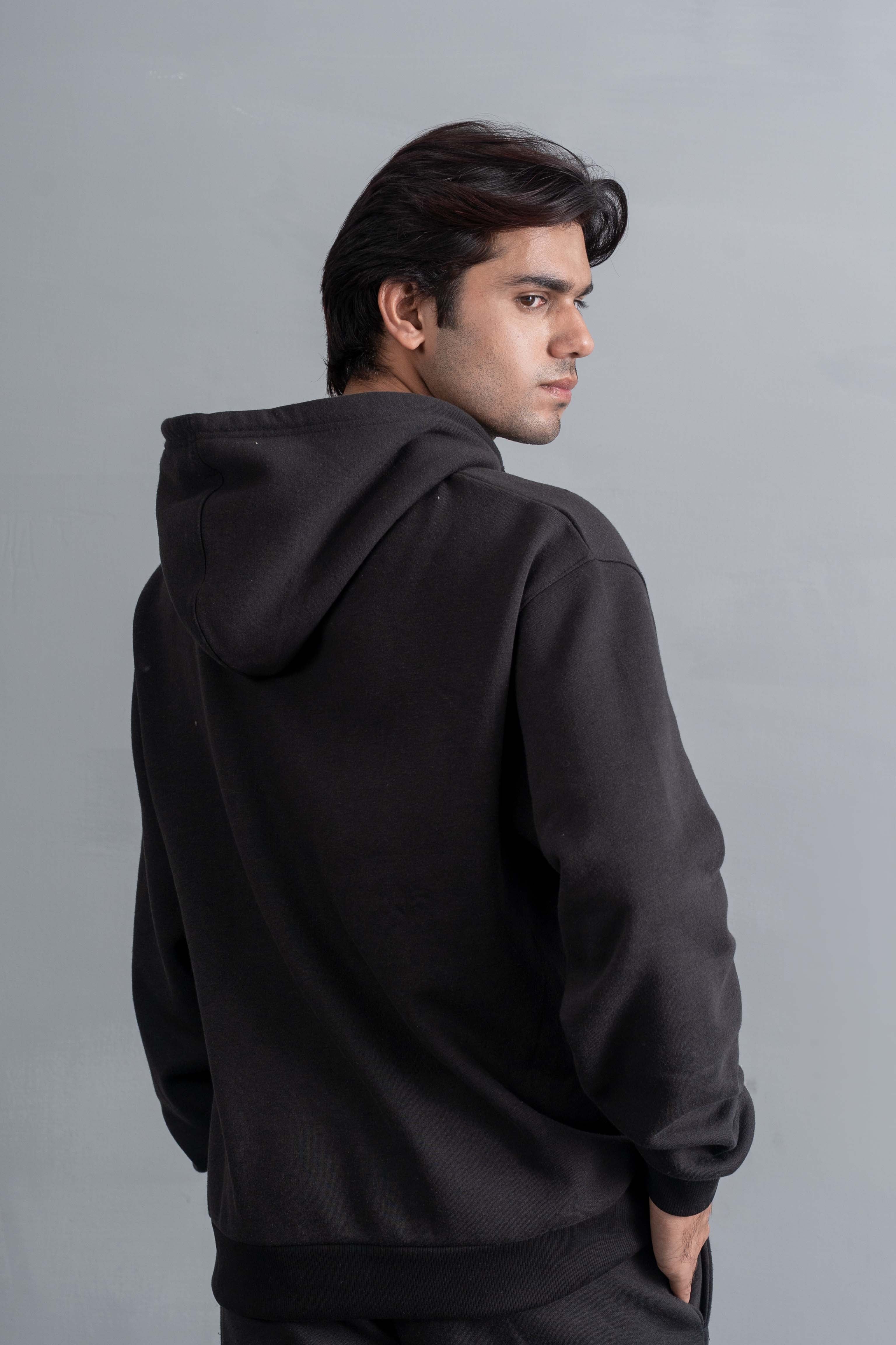 
                          Black Essential Hoodie Ecowears Store
                        