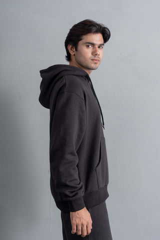 Black Essential Hoodie Ecowears Store