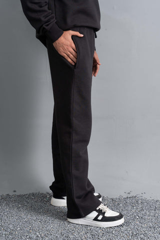 Black Straight Fit Trouser Ecowears Store