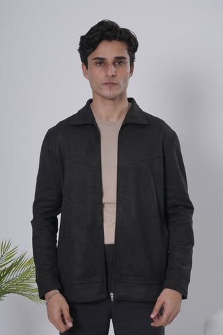 Black Zip-Up Jacket Ecowears Store