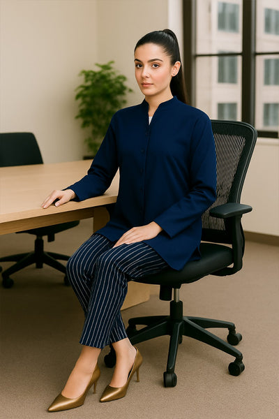 Blue Eclipse Co-ord Set