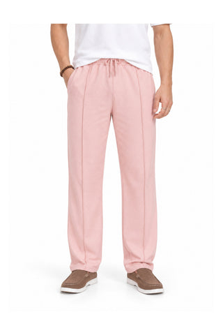 Men's Blush Pink Relaxed-Fit Trouser Ecowears.pk