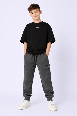 Boys Dark Grey Trouser Ecowearstore