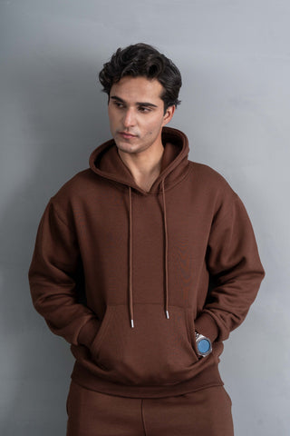 Brown Essential Hoodie Ecowears Store