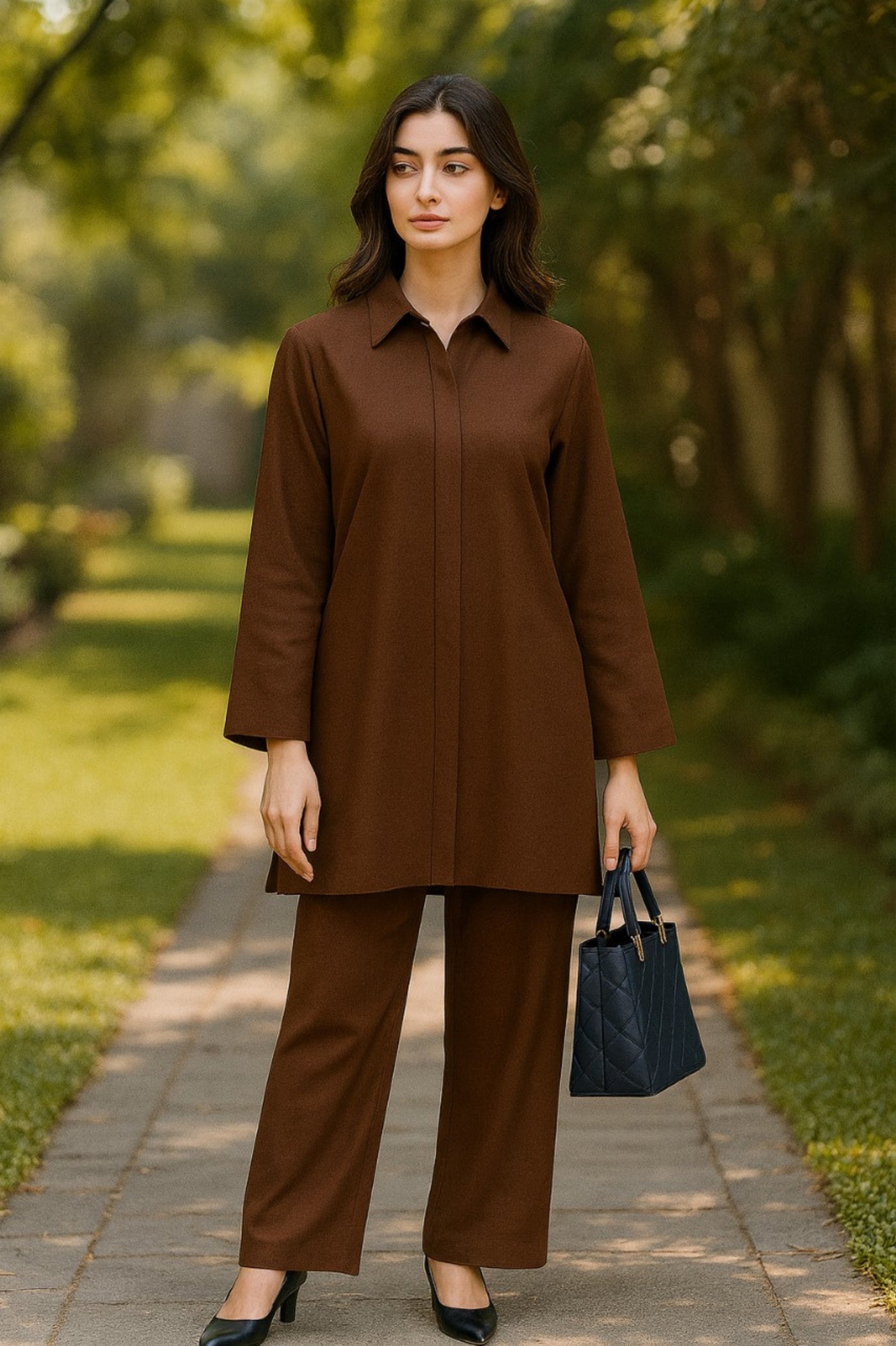 Cocoa Grace Co-ord Set for Women