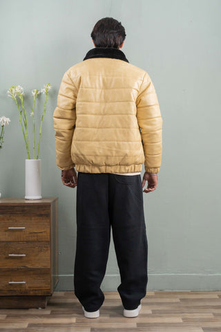 Burnt Orange Puffer Jacket Ecowears Store