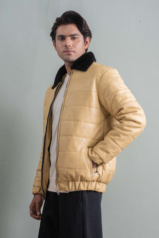 Burnt Orange Puffer Jacket Ecowears Store