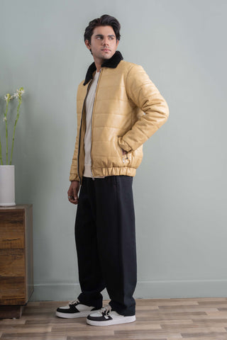 Burnt Orange Puffer Jacket Ecowears Store