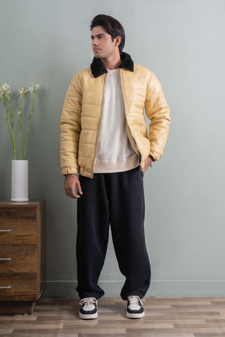Burnt Orange Puffer Jacket Ecowears Store