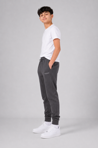 Charcoal Gray Fleece Trousers Ecowearstore