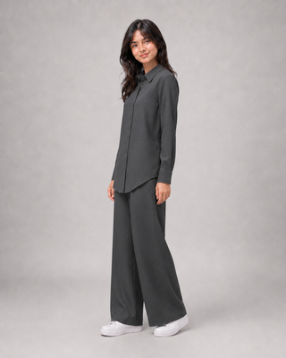 Charcoal Grey Co-ord Set Ecowears Store