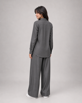 Charcoal Grey Co-ord Set Ecowears Store