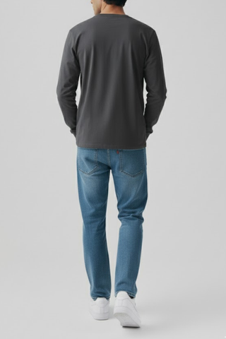 Charcoal Long Sleeve Tee Ecowears Store