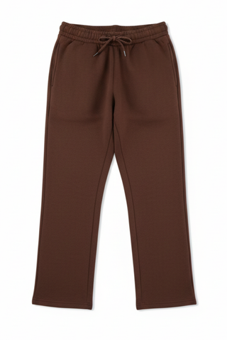 Chocolate Straight-Leg Trouser Ecowears Store