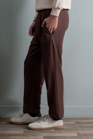 Classic Brown Relaxed-Fit Trouser Ecowears Store