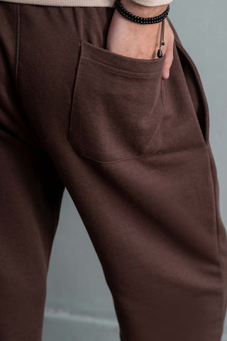 Classic Brown Relaxed-Fit Trouser Ecowears Store