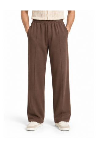 Classic Brown Relaxed-Fit Trouser Ecowears Store