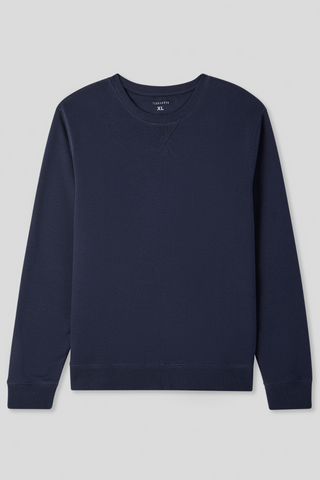 Classic Crewneck Sweatshirt – Navy Ecowears Store