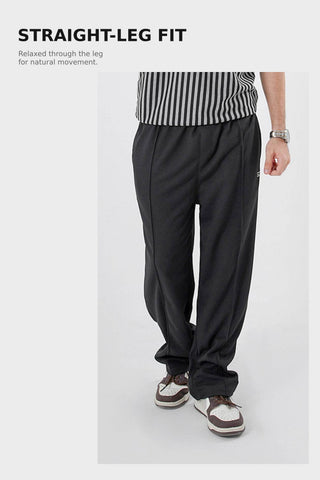 Classic Textured Trouser - Black Ecowears Store