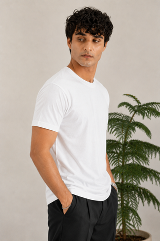 Classic White T-Shirt - Regular Fit for Timeless Style Ecowear Store Shirt