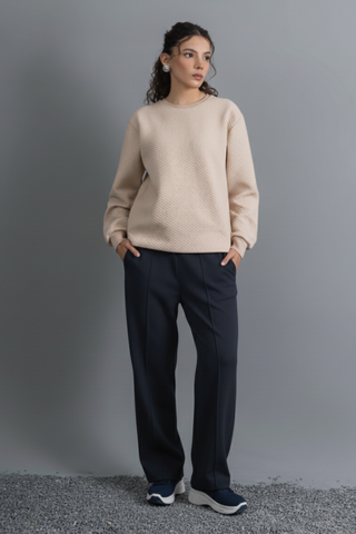 Dark Navy Lounge Trousers Ecowears Store