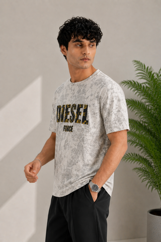 Diesel Core Graphic Tee – Light Stone Ecowears Store