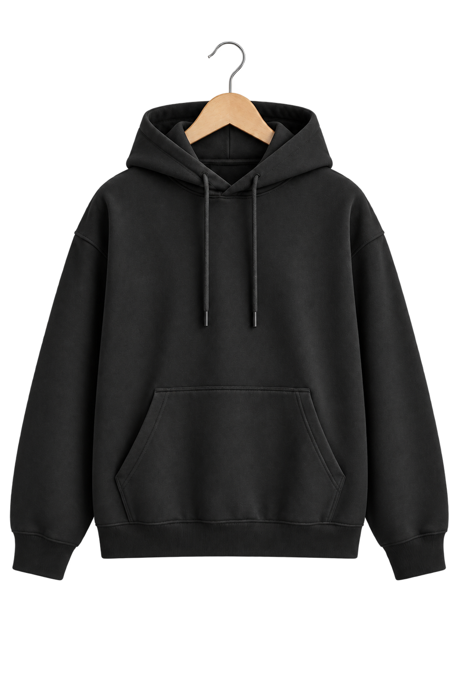 Black Essential Hoodie