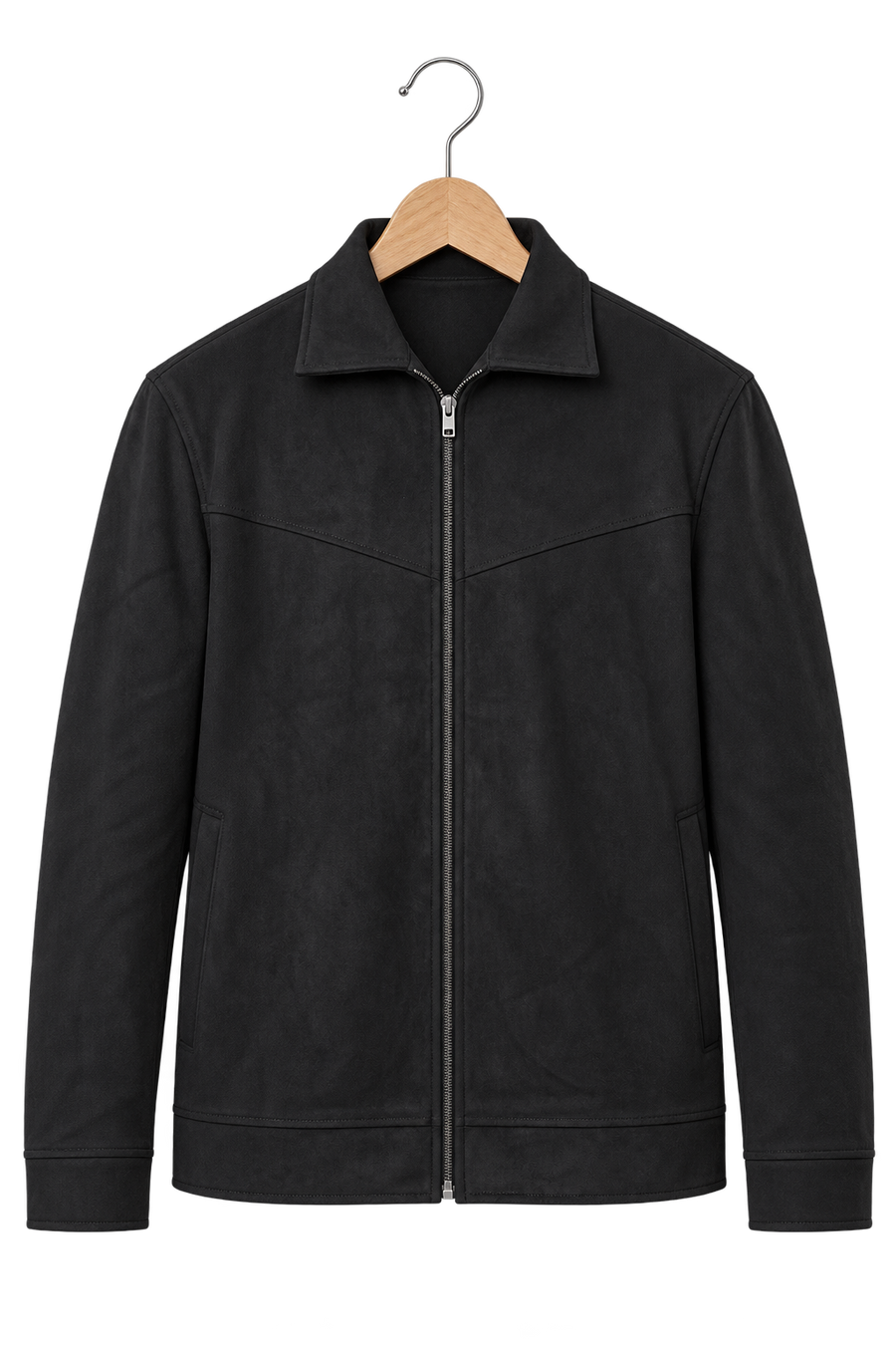 Black Zip-Up Jacket