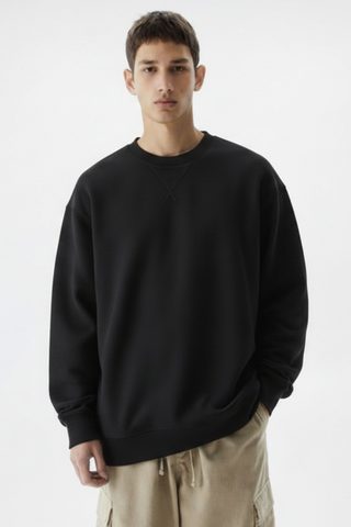 Everyday Essential Sweatshirt – Black Ecowears Store