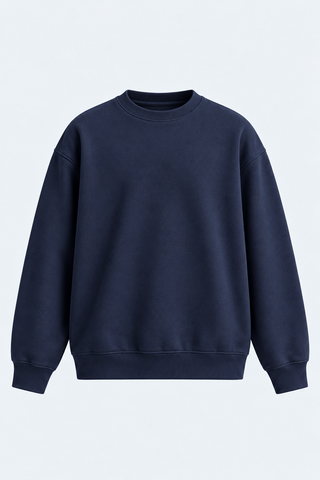 Navy Crew Sweatshirt