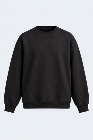 Black Essential Sweatshirt