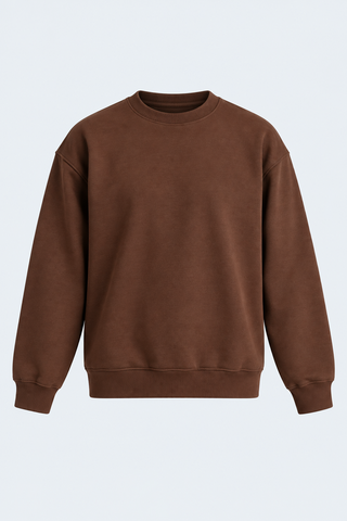Brown Essential Sweatshirt