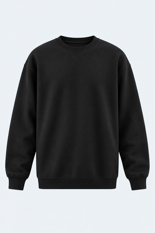 Everyday Essential Sweatshirt – Black