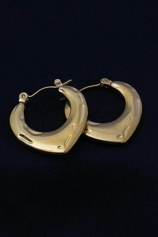 Geometric Hoop Earrings - Bold & Contemporary Ecowear Store