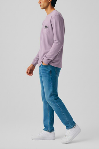 Lavender Long Sleeve Tee Ecowears Store