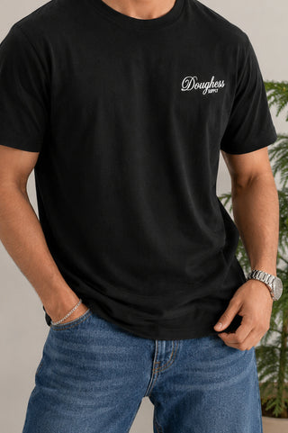 Men's Cotton Party Night T-Shirt with Down-Shoulder Design Ecowears Store