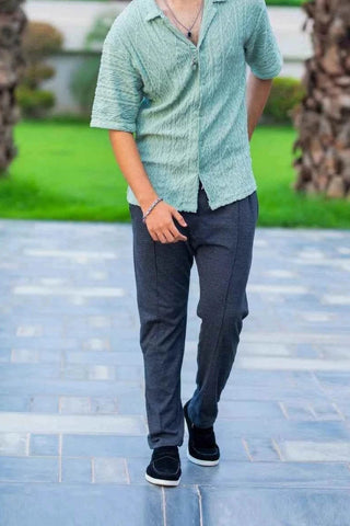 Relaxed Fit Trouser - Charcoal Grey Ecowears.pk