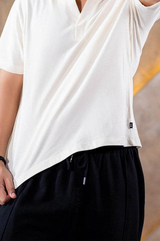 Cremino Light Cream Polo Shirt for Men – Premium Cotton Comfort Ecowears Store