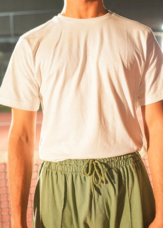 Classic White T-Shirt - Regular Fit for Timeless Style Ecowear Store